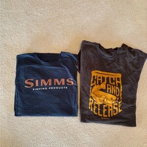 Men’s Simms Fishing T-Shirt 2 Pack XL